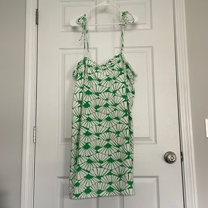 H&M Green Patterned Summer Dress